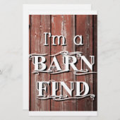 納屋の発見 便箋 (正面/裏面)