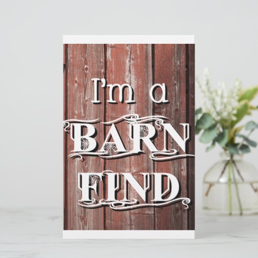 納屋の発見 便箋 (スタンド正面)