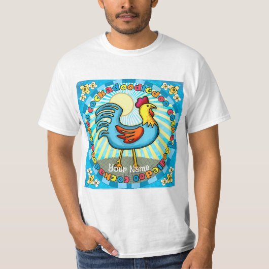 納屋の雄鶏 Tシャツ (正面)