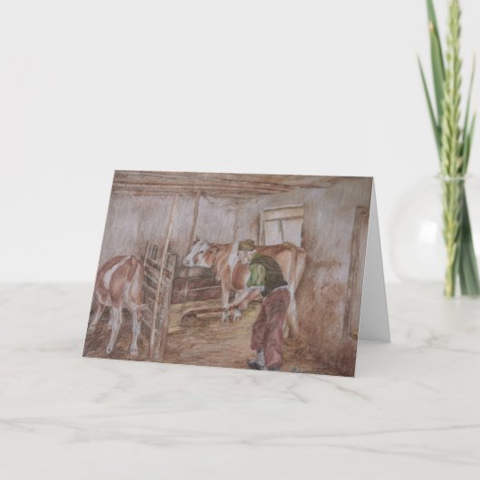 納屋の雑用 シーズンカード (正面)