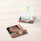 納屋の馬 コースター (右側)