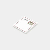 納屋の鶏、馬3Mポスト®ノート ポストイット (アングル)