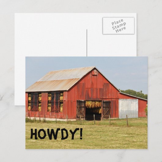 納屋はがき ポストカード (正面/裏面)