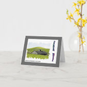 納屋ノートカード カード (黄色い花)