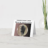 納屋ノートカード カード (裏面)