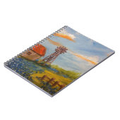 納屋及びBluebonnets ノートブック (左側)