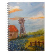 納屋及びBluebonnets ノートブック (正面)