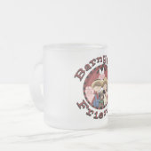 納屋周囲の庭の友人のTシャツおよびギフト フロストグラスマグカップ (正面左)