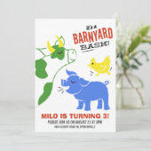 納屋周囲の庭の強打 招待状 (スタンド正面)