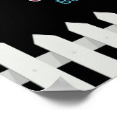 納屋周囲の庭ウェルカム誕生日ポスター ポスター (角)