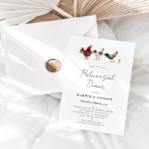 納屋周囲の庭チキン結婚のリハーサルディナー