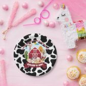 納屋周囲の庭バッシュ誕生日紙プレート ペーパープレート (パーティー)