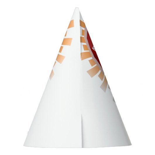 納屋周囲の庭ファームアニマル誕生日 パーティーハット (裏面)