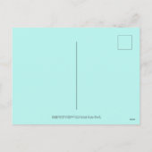 納屋周囲の庭ファーム動物オン7月4日おもしろいかわいい シーズンポストカード (裏面)