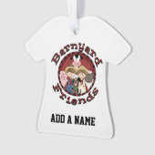 納屋周囲の庭フレンド オーナメント (正面)