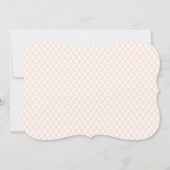 納屋周囲の庭ブギーバースデーパーティーファームテーマ豚 招待状 (裏面)