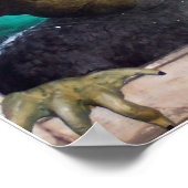 納屋周囲の庭ブーゲーメン ポスター (角)