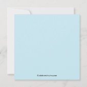 納屋周囲の庭動物ベビーシャワー招待状 招待状 (裏面)