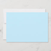 納屋周囲の庭動物誕生日招待状パーソナライズされた 招待状 (裏面)