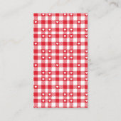 納屋周囲の庭動物赤ちゃんシャワーおむつラッフルチケット エンクロージャーカード (裏面)