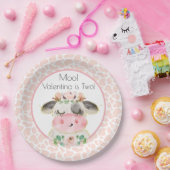 納屋周囲の庭誕生日プレートオインクカドードルモーー ペーパープレート (パーティー)