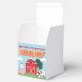 納屋周囲の庭誕生日Bash/パーティー フェイバーボックス (オープン)