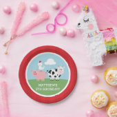 納屋周囲の庭誕生日Bash/パーティー ペーパープレート (パーティー)