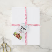 納屋周囲の庭農畜生誕生会 ギフトタグ (より糸付き)