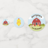 納屋周囲の庭 コンフェッティ (正面)