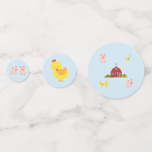 納屋周囲の庭 コンフェッティ (裏面)