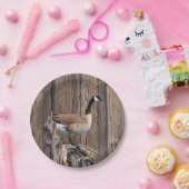 納屋板のカナダのガチョウ ペーパープレート (パーティー)