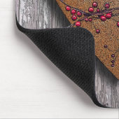 納屋板はハート錆つきました マウスパッド (コーナー)