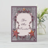 納屋板は星錆つきました 招待状 (スタンド正面)