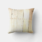 納屋板Barnwoodの素朴な木製の古い羽目板 クッション (裏面)