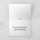 納屋猫のクリスマス シーズンカード (内部)