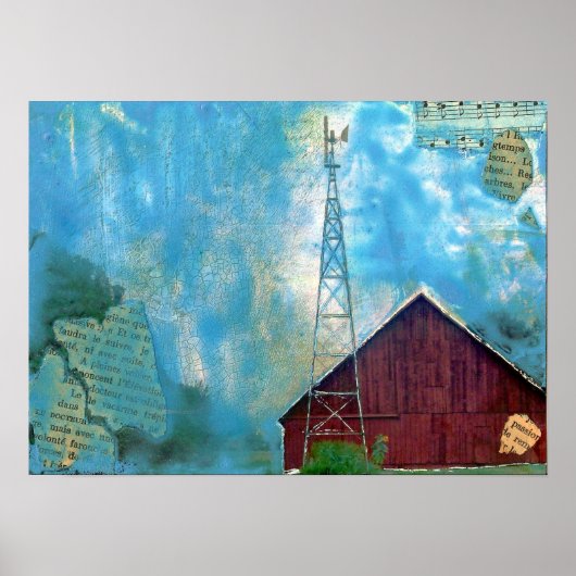 納屋 ミックスメディア 3 ポスター (正面)