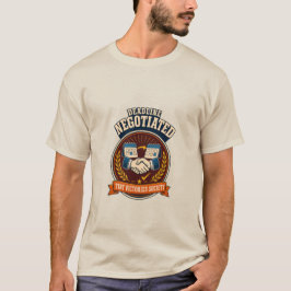 納期交渉済み レトロ ワーク ユーモア バッジ Tシャツ