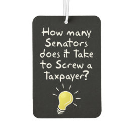 納税者は納税者をネジで締める カーエアーフレッシュナー