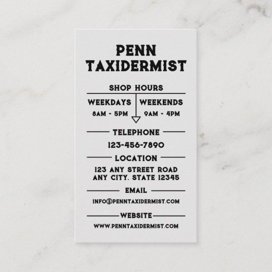 納税者 名刺 (裏面)