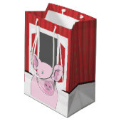 納車付きカントリーピグMGB ミディアムペーパーバッグ (裏面アングル)