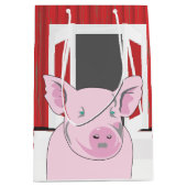 納車付きカントリーピグMGB ミディアムペーパーバッグ (正面)