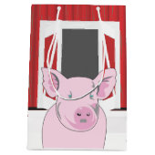 納車付きカントリーピグMGB ミディアムペーパーバッグ (裏面)