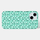 紐ビーズとジュエリースターのフェスティブ柄 Case-Mate iPhoneケース (裏面 (横))