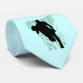 純バスケットボールのTシャツおよびギフトに ネクタイ (ロール)