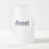 純倍力LLCのマグ フロストグラスビールジョッキ (正面左)