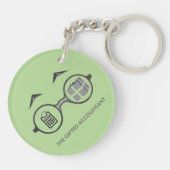 「純利益率」 キーホルダー (裏面)