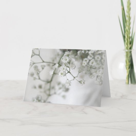 純度の挨拶状 カード (正面)