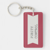 純度制御Keychain キーホルダー (正面)