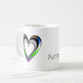 純度 コーヒーマグカップ (正面左)