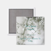 純度Dateマグネットを保存 マグネット (正面/裏面)